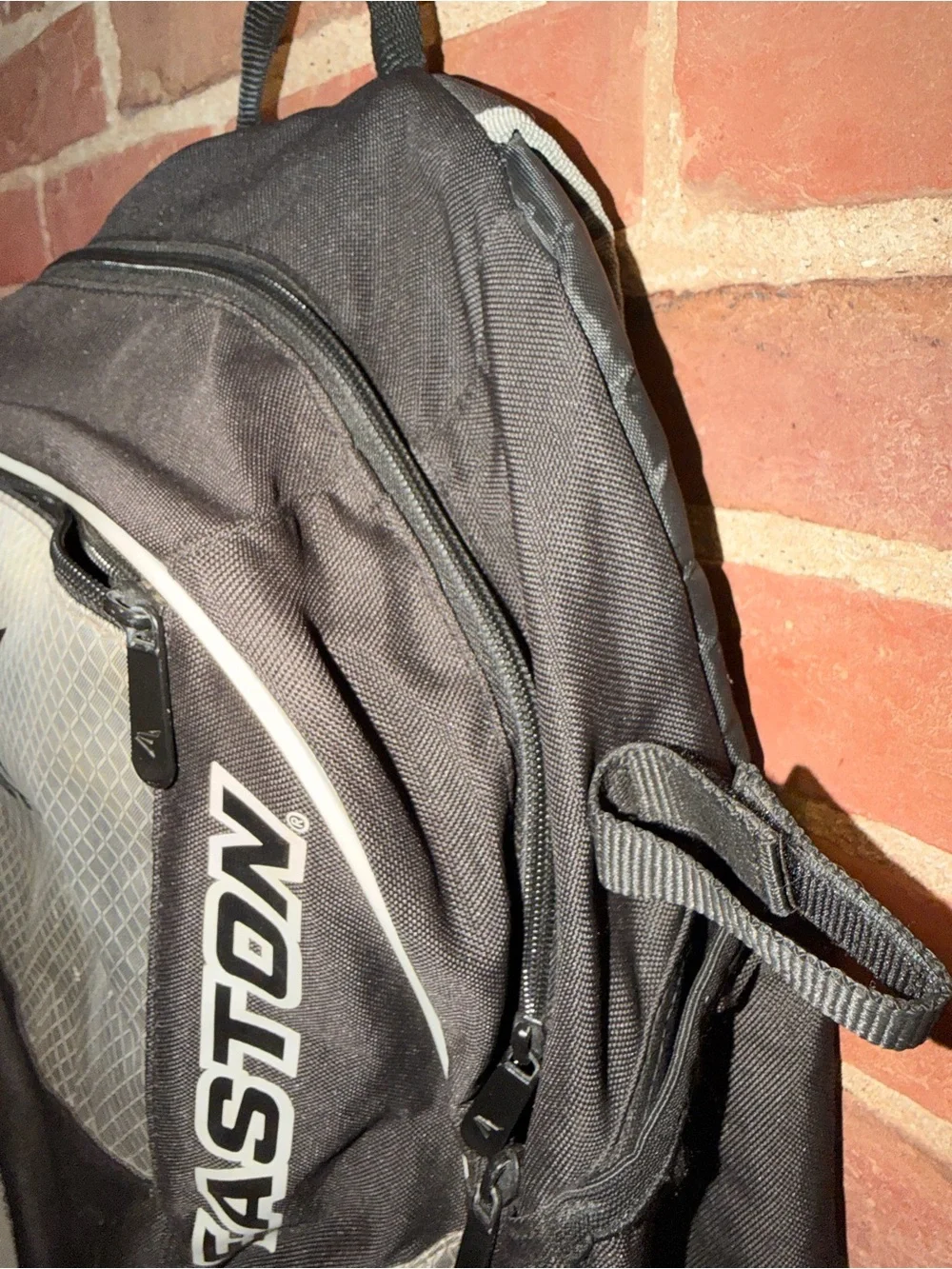 Easton Black and Gray Men's Athletic Backpack